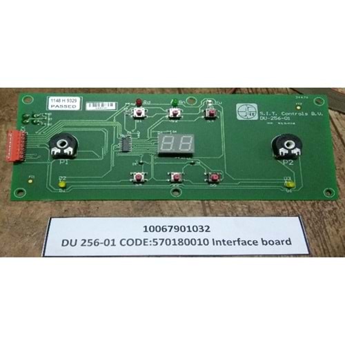 10067901032 DU 256-01 CODE:570180010 Interface board