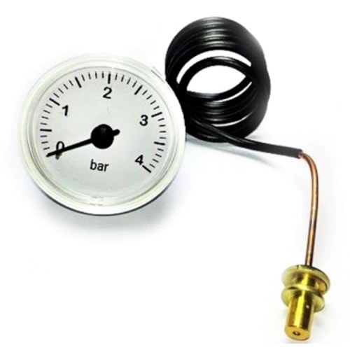 H&J MANOMETRE DIAL SIZE: 37MM PIPE LENGTH: 650MM