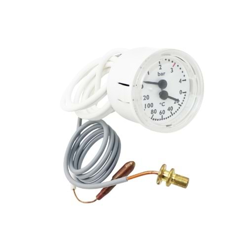 G-FORCE TERMOMANOMETRE CHAFFOTEAUX ARISTON EGIS CLASS 650MM Ø40MM